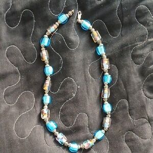 Sterling Silver With Italian Glass (Vintage Piece)